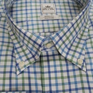 Peter Millar mens button down dress shirt